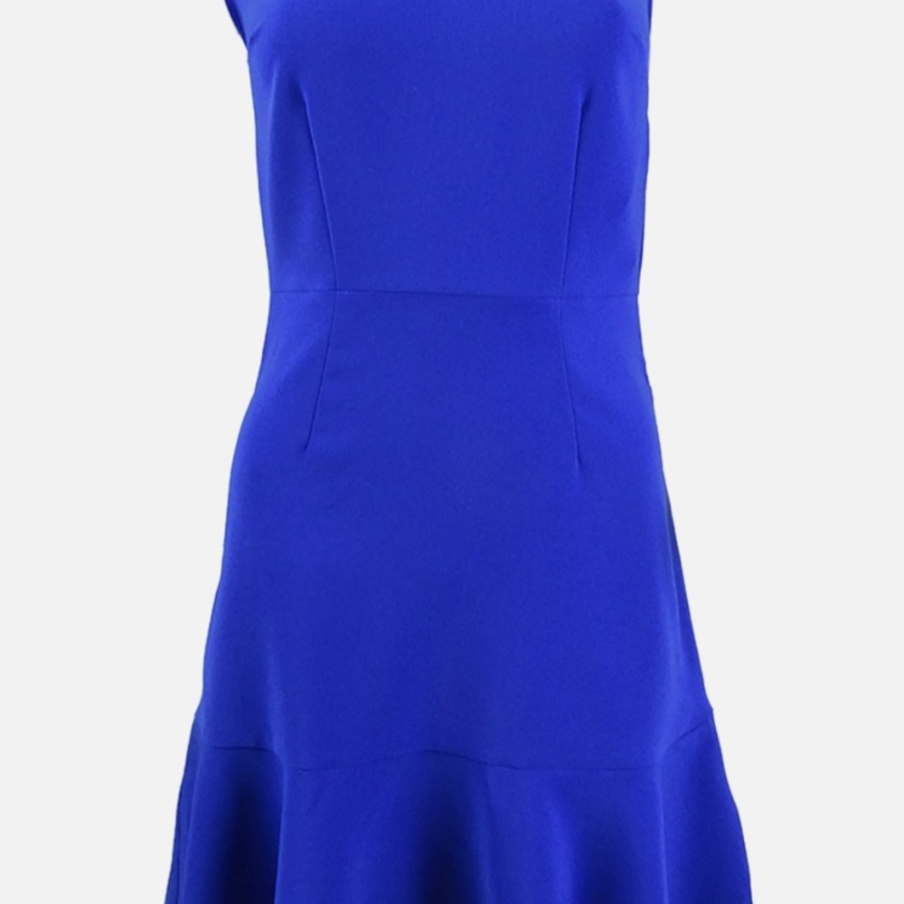 Betsy Johnson Fit and Flare Royal Blue Dress - Picture 5 of 16
